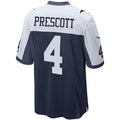 Punc D.Cowboys #4 Dak Prescott Player Navy Alternate Game Stitched Jerseys