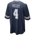 Punc D.Cowboys #4 Dak Prescott Player Navy Home Game Stitched Jerseys