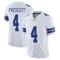 Punc D.Cowboys #4 Dak Prescott Player White Vapor Untouchable Limited Home Game Stitched Jerseys
