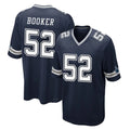 Punc D.Cowboys #52 Tyler Booker Player Navy Home Game Stitched Jerseys