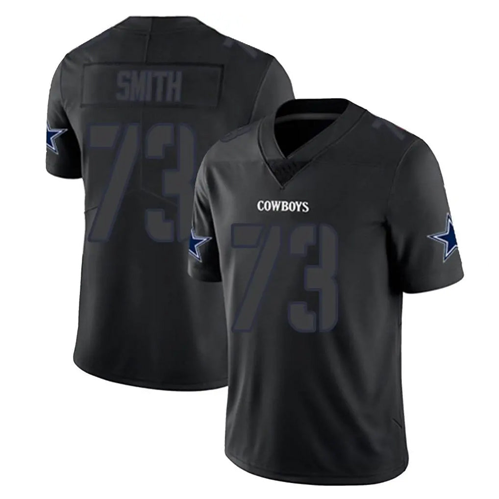 Punc D.Cowboys #73 Tyler Smith Player Black Impact Limited Home Game Stitched Jerseys