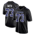 Punc D.Cowboys #73 Tyler Smith Player Carbon Black Fashion Home Game Stitched Jerseys