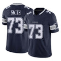 Punc D.Cowboys #73 Tyler Smith Player Navy Limited Vapor F.U.S.E. Home Game Stitched Jerseys
