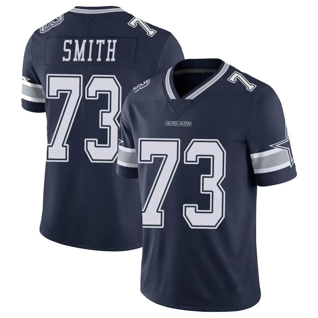 Punc D.Cowboys #73 Tyler Smith Player Navy Vapor Untouchable Limited Home Game Stitched Jerseys