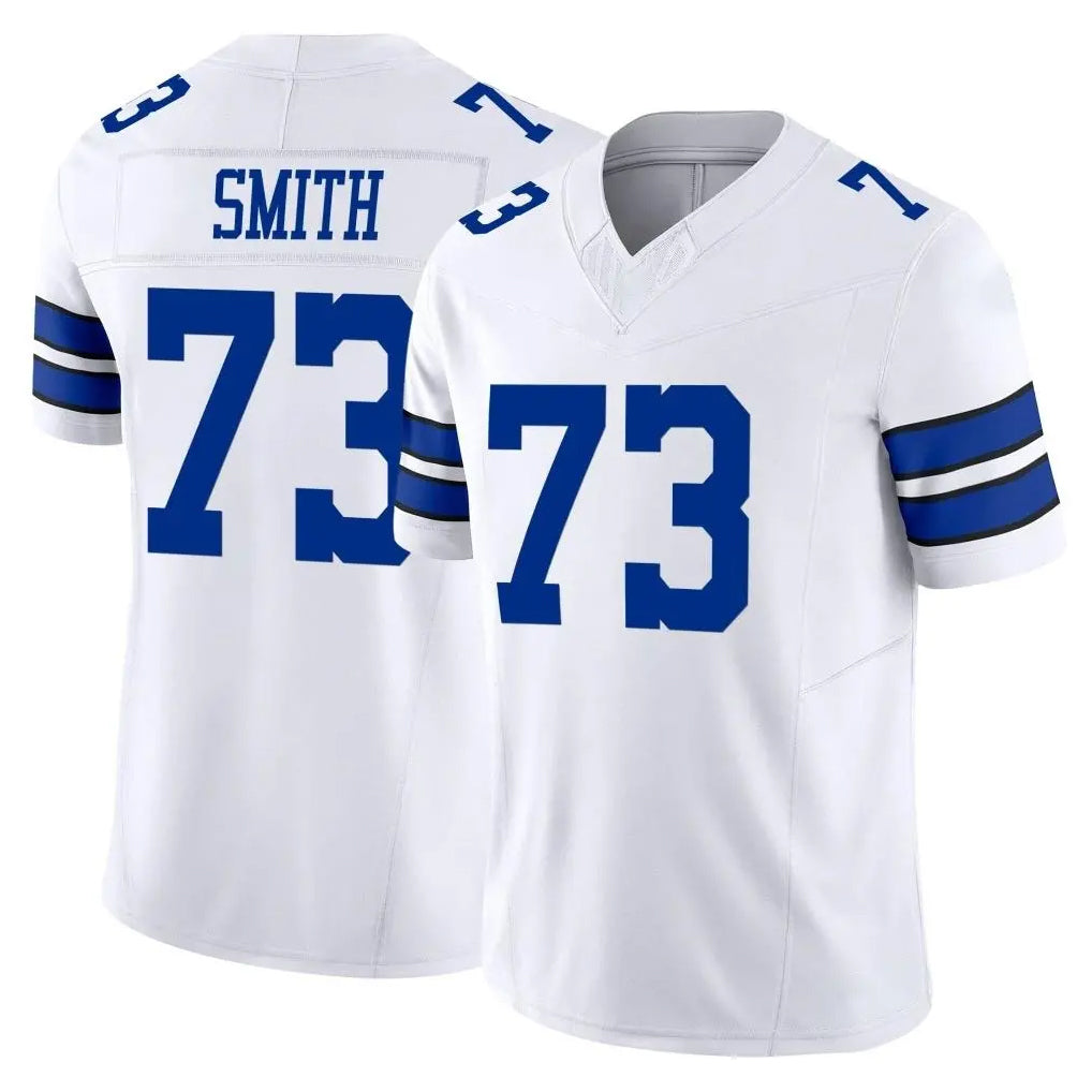 Punc D.Cowboys #73 Tyler Smith Player White Limited Vapor F.U.S.E. Home Game Stitched Jerseys