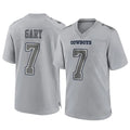 Punc D.Cowboys #7 Rashan Gary Player Gray Atmosphere Fashion Home Game Stitched Jerseys