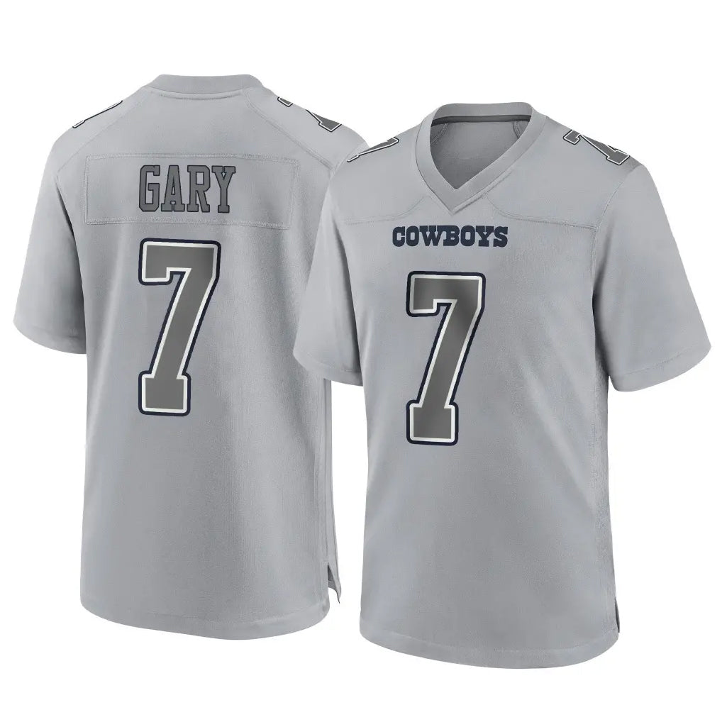 Punc D.Cowboys #7 Rashan Gary Player Gray Atmosphere Fashion Home Game Stitched Jerseys