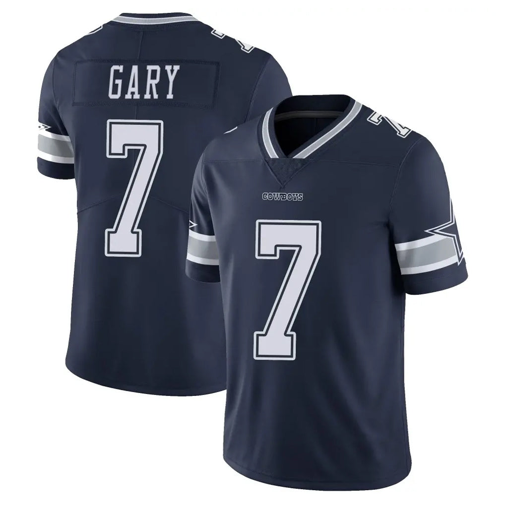 Punc D.Cowboys #7 Rashan Gary Player Navy Vapor Untouchable Limited Home Game Stitched Jerseys