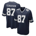 Punc D.Cowboys #87 Jake Ferguson Player Navy Home Game Stitched Jerseys