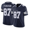 Punc D.Cowboys #87 Jake Ferguson Player Navy Limited Vapor F.U.S.E. Home Game Stitched Jerseys