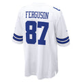Punc D.Cowboys #87 Jake Ferguson Player White Home Game Stitched Jerseys