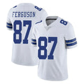 Punc D.Cowboys #87 Jake Ferguson Player White Vapor Untouchable Limited Home Game Stitched Jerseys
