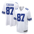 Punc D.Cowboys #87 Jake Ferguson White Game Jersey American Stitched Jerseys