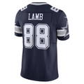 Punc D.Cowboys #88 CeeDee Lamb Navy Vapor F.U.S.E. Limited Stitched Jersey