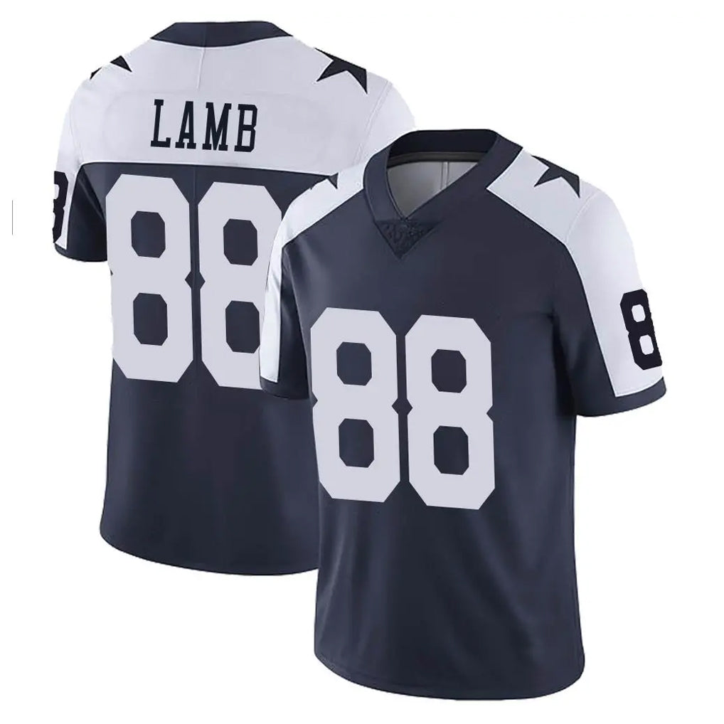 Punc D.Cowboys #88 CeeDee Lamb Player Navy-White Limited Alternate Vapor Untouchable Home Game Stitched Jerseys