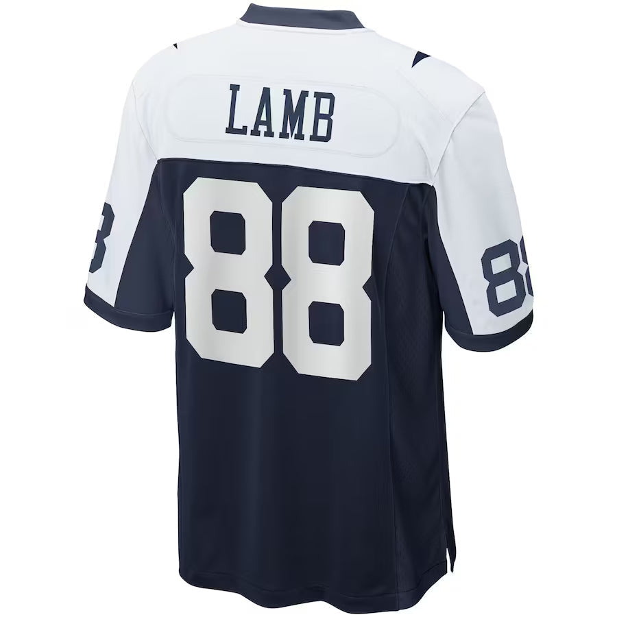 Punc D.Cowboys #88 CeeDee Lamb Player Navy Alternate Home Game Stitched Jerseys