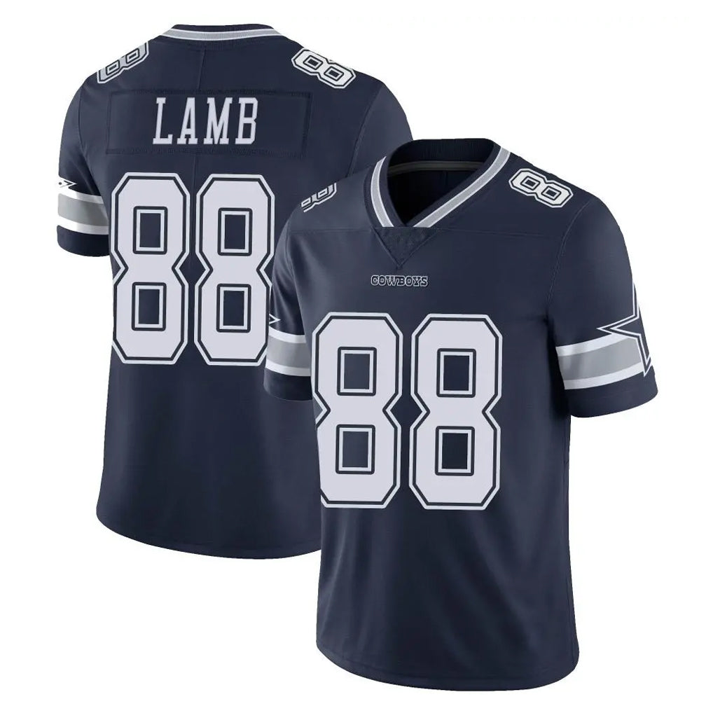 Punc D.Cowboys #88 CeeDee Lamb Player Navy Vapor Untouchable Limited Home Game Stitched Jerseys