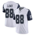 Punc D.Cowboys #88 CeeDee Lamb Player White-Navy Limited Color Rush Vapor Untouchable Home Game Stitched Jerseys