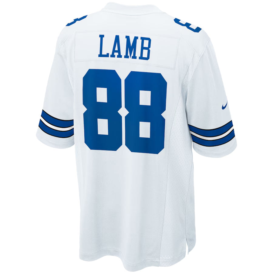 Punc D.Cowboys #88 CeeDee Lamb Player White Home Game Stitched  Jerseys