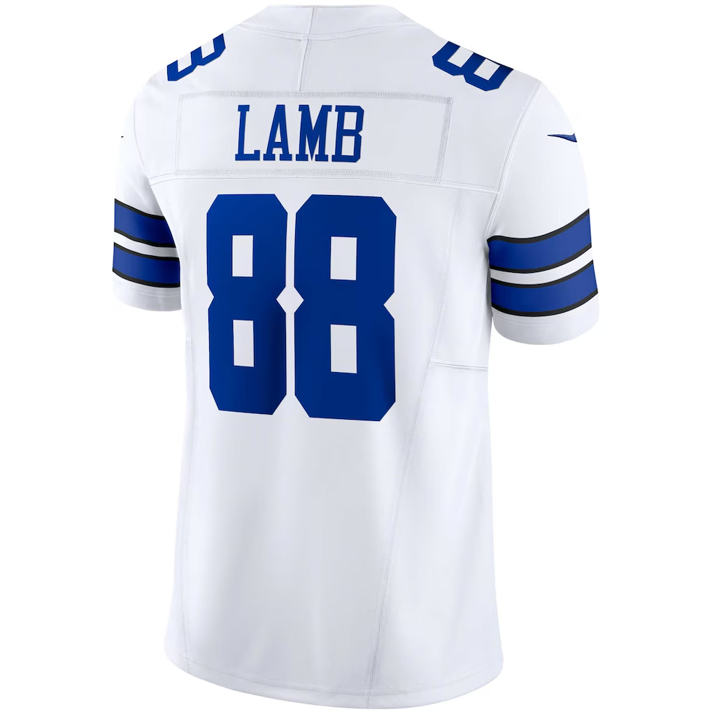 Punc D.Cowboys #88 CeeDee Lamb White Vapor F.U.S.E. Limited Stitched Jerseys