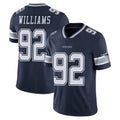 Punc D.Cowboys #92 Quinnen Williams Player Navy Vapor Untouchable Limited Home Game Stitched Jerseys