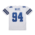 Punc D.Cowboys #94 DeMarcus Ware Mitchell & Ness White 2005 Legacy Replica Jersey  Stitched Puhic Game Jerseys