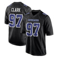 Punc D.Cowboys #97 Kenny Clark Player Carbon Black Fashion Home Game Stitched Jerseys