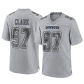 Punc D.Cowboys #97 Kenny Clark Player Gray Atmosphere Fashion Home Game Stitched Jerseys