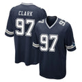 Punc D.Cowboys #97 Kenny Clark Player Navy Home Game Stitched Jerseys