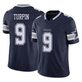 Punc D.Cowboys #9 KaVontae Turpin Player Navy Limited Vapor F.U.S.E. Home Game Stitched Jerseys