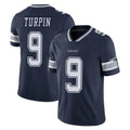 Punc D.Cowboys #9 KaVontae Turpin Player Navy Vapor Untouchable Limited Home Game Stitched Jerseys