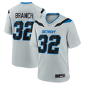 Punc D.Lions #32 Brian Branch Silver 2026 Rivalries Collection Game Stitched Jerseys