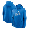 Punc D.Lions Blue Pullover Hoodies Limited Blank Player Stitched Jerseys