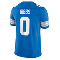 Punc D.Lions #0 Jahmyr Gibbs Blue Team Vapor F.U.S.E. Stitched Limited Jerseys