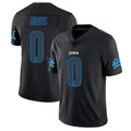 Punc D.Lions #0 Jahmyr Gibbs Player Black Limited Fashion Stitched Jerseys
