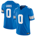 Punc D.Lions #0 Jahmyr Gibbs Player Blue Vapor F.U.S.E. Limited Replica Stitched Jerseys