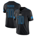 Punc D.Lions #10 Isiah Pacheco Player Black Impact Limited Home Game Stitched Jerseys