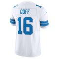Punc D.Lions #16 Jared Goff Player White Vapor F.U.S.E. Limited Stitched Jerseys