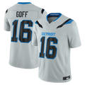 Punc D.Lions #16 Jared Goff Silver 2026 Rivalries Collection Limited Stitched Jerseys