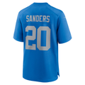 Punc D.Lions #20 Barry Sanders Blue Alternate Game Stitched Jerseys