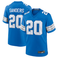 Punc D.Lions #20 Barry Sanders Player Blue Game Stitched Jerseys
