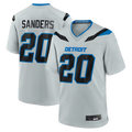 Punc D.Lions #20 Barry Sanders Silver 2026 Rivalries Collection Game Stitched Jerseys