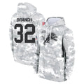 Punc D.Lions #32 Brian Branch Player Arctic Camo Salute to Service Hoodies Limited Game Stitched Jerseys