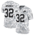 Punc D.Lions #32 Brian Branch Player Arctic Camo Salute to Service Limited Stitched Jerseys