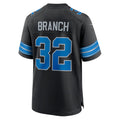 Punc D.Lions #32 Brian Branch Player Black Home Game Stitched Jerseys