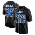 Punc D.Lions #32 Brian Branch Player Black Limited Fashion Stitched Jerseys