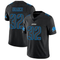 Punc D.Lions #32 Brian Branch Player Limited Black Impact Game Stitched Jerseys
