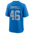Punc D.Lions #46 Jack Campbell Blue Game Stitched Jerseys