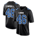 Punc D.Lions #46 Jack Campbell Player Black Fashion Home Game Stitched Jerseys