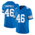 Punc D.Lions #46 Jack Campbell Player Blue Limited Vapor F.U.S.E. Alternate Home Game Stitched Jerseys